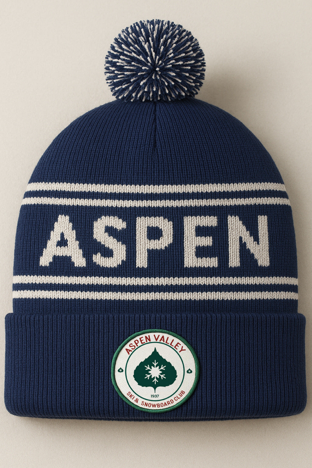 Aspen PomPom Knit Hat