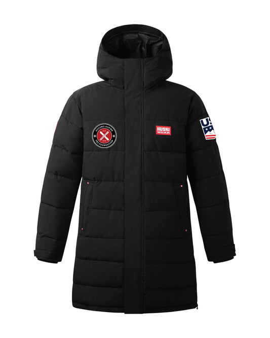 LONG PUFF PARKA (PASEF - Adult Black)