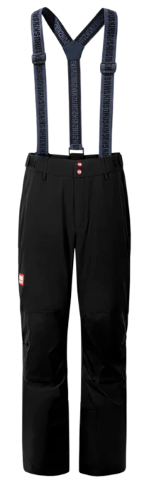 SKI PANTS SIDE ZIP (Black Adult)
